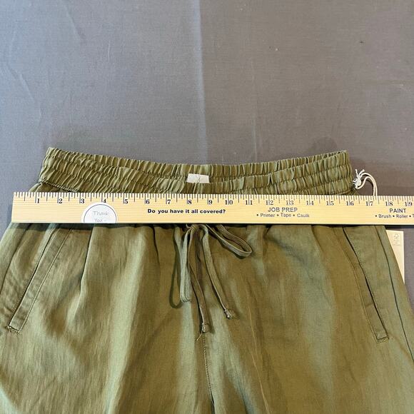 Joie Women's Wide Leg Pants - Olive - Size L - NWT - Picture 5 of 11